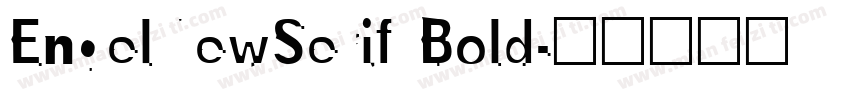 EngelNewSerif Bold字体转换